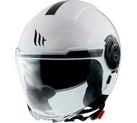Jet Casque MT Helmets Viale SV S Solid A1 Noir Brillant Taille S
