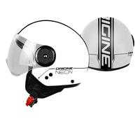 Jet Casque Origine Fluo Street Blanc