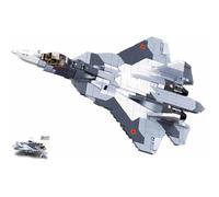 Jet de combat chasseur à réaction blocs de jonction avion Sluban B0986 893 pi...