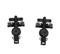 Jet de lavage de phare Connecteur Support Capuchon Couvercle Pour Jet Buse Pulvérisation Rondelle Nettoyage Phare Phare Compatible Avec Subaru Pour Forester 2009 2010-2012 85044-33070(1 pair)