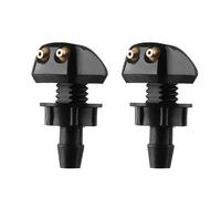 Jet de pulvérisation d'eau pour Pare-Brise Kit De 2 Buses Lave-glace Universelles Pour Voiture, Pulvérisateur D'essuie-glace Avant Réglable Avec Fonction Rotation Des Bords(2PCS)