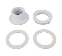 Jet de Retour de Piscine de Remplacement, Raccord D'entrée à écoulement Directionnel Durable en ABS avec Contre-écrou et Joint pour Une Installation Facile et Un Contrôle de