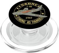 Jet de Sabre F-86 F86 Sabrejet PopSockets PopGrip pour MagSafe