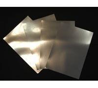 Jet d'encre Brillant miroir Argenté métallique adhésif 10 feuilles A4 100 mic...