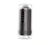 Jet dentaire portable, nettoyeur de fil dentaire électrique professionnel à 3 niveaux d'intensité, convient aux gencives sensibles, aux appareils dentaires et à l'orthodontie, batterie sans fil sans f