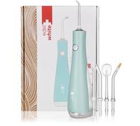 Jet Dentaire Professionnel - Élimine la Plaque en Profondeur - Massage des Gencives - 7 Niveaux de Pression - 30 Utilisations par Recharge - Waterproof - Irrigateur