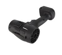 Jet Dry Blower 80 Mm Moteur sans Balais 130000 TR/Min Ventilateur de Vent Fort pour la Voiture Extérieure Maison Rouge Jet-sèche Blowermini F (Black)