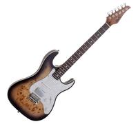 JET Guitars JS450 Trans Guitare électrique Marron