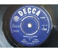 Jet Harris & Tony Meehan - SCARLET O'HARA 7" (45) UK DECCA 1963 B/W DOING THE HULLY GULLY (F11644)
