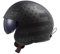 LS2 Helmets casque jet Spitfire II OF599 noir taille XS