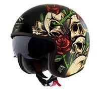 Mt Helmets Le Mans 2 Sv Breakout Open Face Helmet Noir L