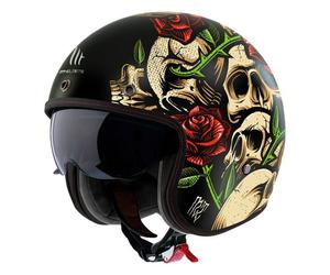 Jet Helm MT Helmets Le Mans 2 SV S Breakout B9 Schwarz Glänzend taille S L