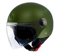 MT HELMETS Casque Jet Street S Vert 1,338E+11 Taille M