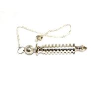 Jet International Anneau de plaque de qualité 9 en métal plaqué argent Pendule Isis guérison Radiesthésie A ++