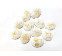 Jet International Quartz blanc K-Aruna Reiki 11 Ensemble de pierres Brochure gratuite Crystal Therapy