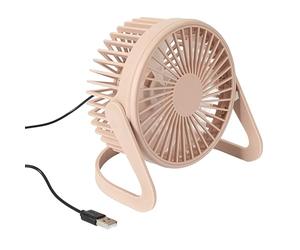 JET LAG JECHERCHE Une IDÉE - VE6092 Ventilateur USB Silencieux - Conçu pour Environnements Calmes - Compact et Portable - Alimentation USB - Hauteur 15 cm - Design Élégant et Moderne
