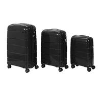 JET LAG - Lot de 3 Valises Madrid 38L 71L 107L, Capacité de Rangement optimale, Design élégant et Moderne, Robustesse et durabilité, Maniabilité et Confort, Sécurité renforcée