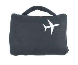 JET LAG - TX0296, Plaid Polaire Doux et Élégant, Conçu pour Canapé ou Lit, Confort Optimal en Voyage, Facile à Entretenir, Lavable en Machine, 120x150 cm, Gris