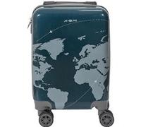 Valise cabine Carte du monde - Gris Gris