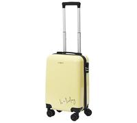 JET LAG, VO00091, Valise Cabine Jaune Holidays 28L, Valise Cabine VO00091 : Capacité 28L, Roues pivotantes 360°, Cadenas sécurisé à Code, Résistante aux Chocs et Rayures