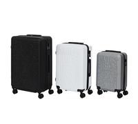 JET LAG - VO0051 Lot de Valises Copenhague - Conçu pour Capacité de Rangement Optimale - Coque Rigide - Mobilité Facile - 30L, 74L, 103L - Couleur Assortie