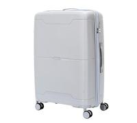 JET LAG - VO0064 - Set de 3 Valises Sydney en Plastique Polypropylène PP avec Ouverture Frontale - Taille Cabine et Grande - Couleur Grise - Parfaites pour Tous Vos Voyages