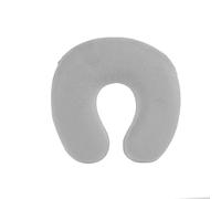 Jet LAG - VO1172 Coussin de Voyage À Mémoire de Forme Déhoussable - Conçu pour Confort Optimal - s'adapte À Votre Morphologie - Taille 29 cm - Couleur Gris