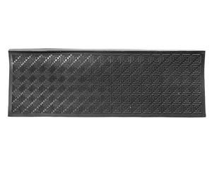 Jet-Line | Tapis d'escalier antidérapant | FREDERIKE 25 x 89 cm pour l'extérieur noir | tapis de marche | protection anti-glisse pour escaliers | Tapis de marche 89 cm | Tapis d'escalier 89 cm