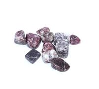 Jet New Authentique Lépidolite Pierre polie (une pièce) Attrayant Véritables Pierres Energized Environ 20-30 g (Lépidolite)
