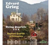 Jet Roling - Edvard Grieg: String Quartets Nos. 1 & 2 [Compact Discs]