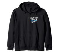 Jet Setter, Avant-gardiste Sweat à Capuche