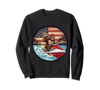 Jet Ski Sasquatch Big Foot Jetski Lover Big-Foot Shaka États-Unis Sweatshirt