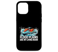 Jet Skiing Flood Plains are My Living Room Coque pour iPhone 12/12 Pro