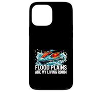 Jet Skiing Flood Plains are My Living Room Coque pour iPhone 13 Pro Max