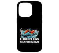 Jet Skiing Flood Plains are My Living Room Coque pour iPhone 14 Pro