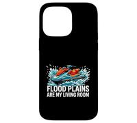 Jet Skiing Flood Plains are My Living Room Coque pour iPhone 14 Pro Max