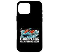 Jet Skiing Flood Plains are My Living Room Coque pour iPhone 16 Pro Max