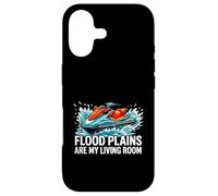 Jet Skiing Flood Plains are My Living Room Coque pour iPhone 17
