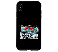 Jet Skiing Flood Plains are My Living Room Coque pour iPhone XS Max