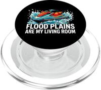 Jet Skiing Flood Plains are My Living Room PopSockets PopGrip pour MagSafe