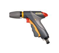 Hozelock Pistolet d'arrosage Jet Droit Pro - 3 jets, contrôle du débit, verrouillage [2692 0000]