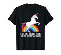 J'ÉTAIS comme « WHATEVERED Funny Unicorn Meme » T-Shirt