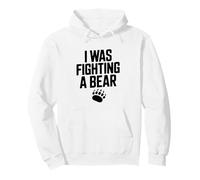 J'étais en Train de Combattre Un Ours, Une Aventure Amusante pour Les Amoureux des Animaux Sweat à Capuche