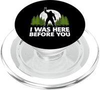 J'étais Ici Avant toi Bigfoot Rock on Rock and Roll Forest PopSockets PopGrip pour MagSafe