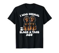 J'étais Normal Avant D'avoir Deux Coonhounds Amoureux des T-Shirt