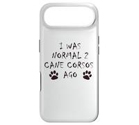J'étais Normal il y a 2 Cane Corsos Amant de Chien drôle de Coque pour iPhone Air