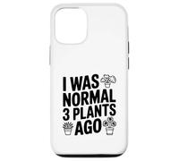 J'étais Normal il y a 3 Plantes | Funny Gardening Coque pour iPhone 12/12 Pro