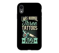 J'étais Normal il y a Trois Tatouages, Blague Amusante pour Animaux de Compagnie Coque pour iPhone XR