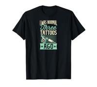 J'étais Normal il y a Trois Tatouages, Blague Amusante pour Animaux de Compagnie T-Shirt