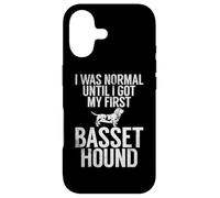 J'étais Normal jusqu'à ce Que J'Ai Mon Premier Basset Hound Coque pour iPhone 17